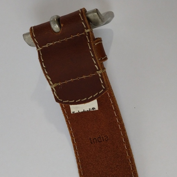 Timberland, oiled Buffalo leather belt ,32 - Picture 5 of 8